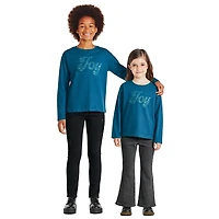 T-shirt à manches longues avec imprimé graphique George pour filles