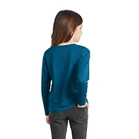 T-shirt à manches longues avec imprimé graphique George pour filles