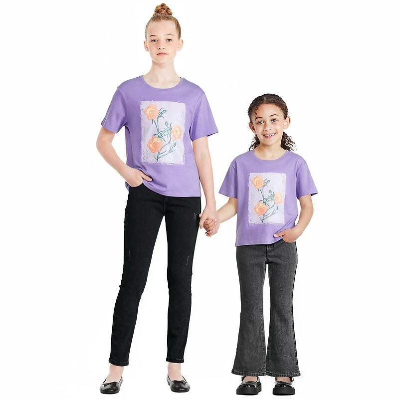 George Girls' Graphic T-Shirt