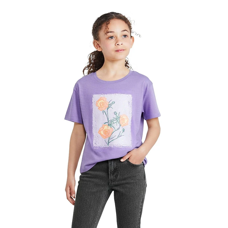 George Girls' Graphic T-Shirt