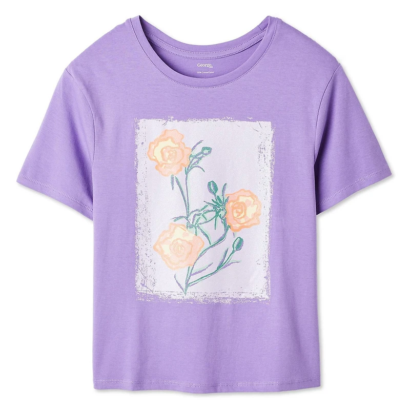 George Girls' Graphic T-Shirt