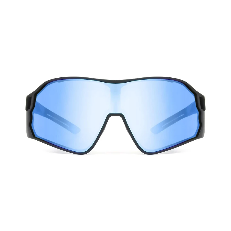 Workload lunettes de soleil de protection noires et bleues