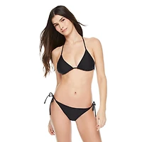 No Boundaries Women's String Bikini Top