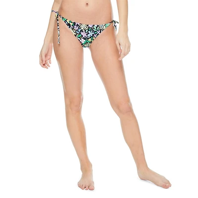 No Boundaries Women's String Bikini Bottom