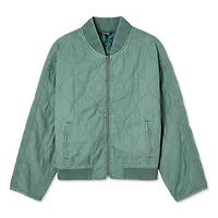 George Women's Quilted Bomber Jacket