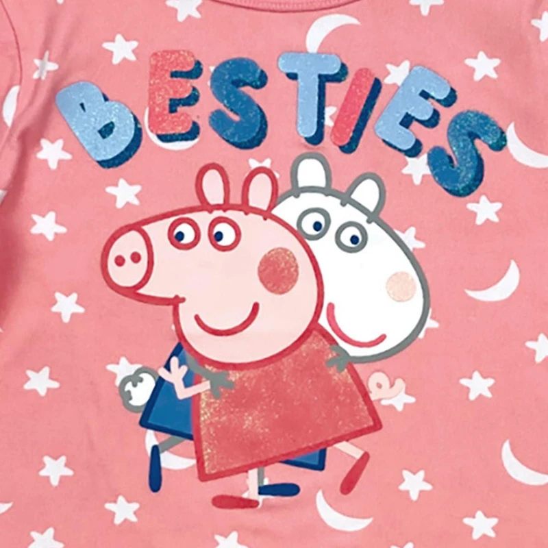 Peppa Pig Toddler Girl's 2 piece Pajamas Set