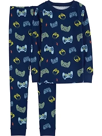 Pyjama 4 pièces pour Coton Garcon Carter's Child of Mine – Sports bleus
