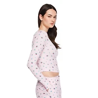 No Boundaries Women's Two Piece Pajama Set
