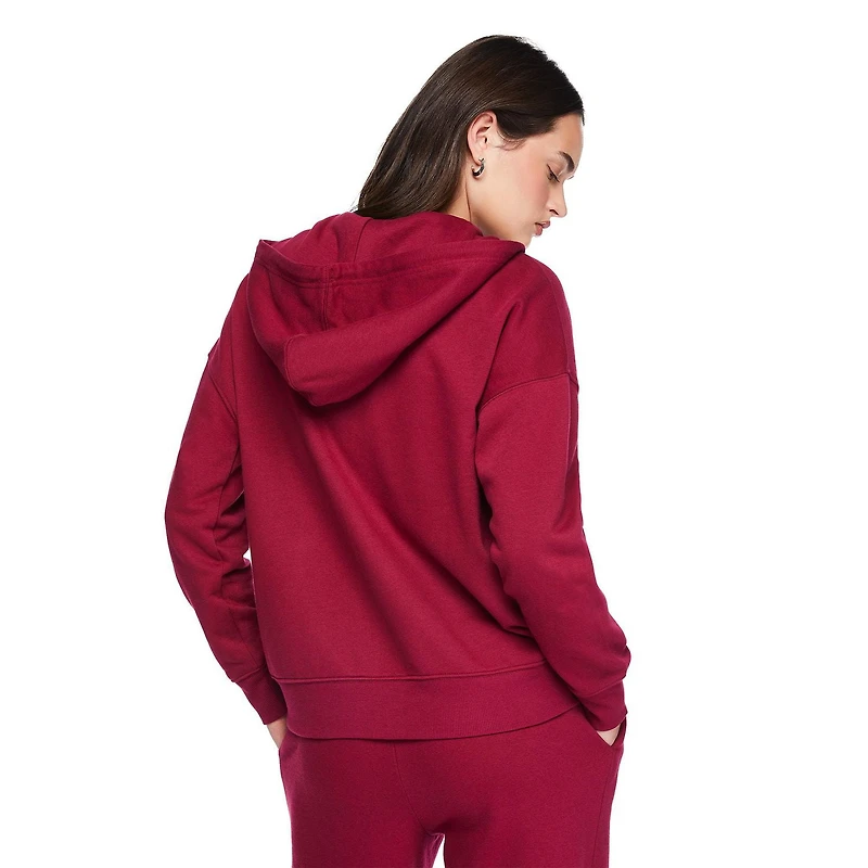 No Boundaries Women's Oversized Full Zip Hoodie