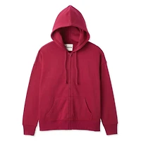 No Boundaries Women's Oversized Full Zip Hoodie