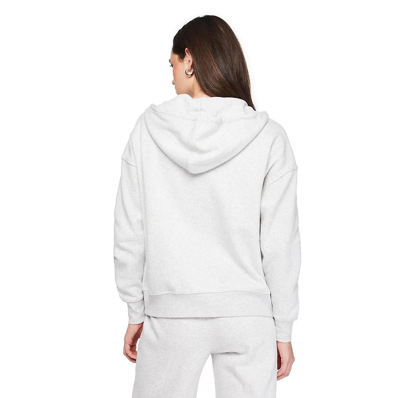 No Boundaries Women's Oversized Full Zip Hoodie