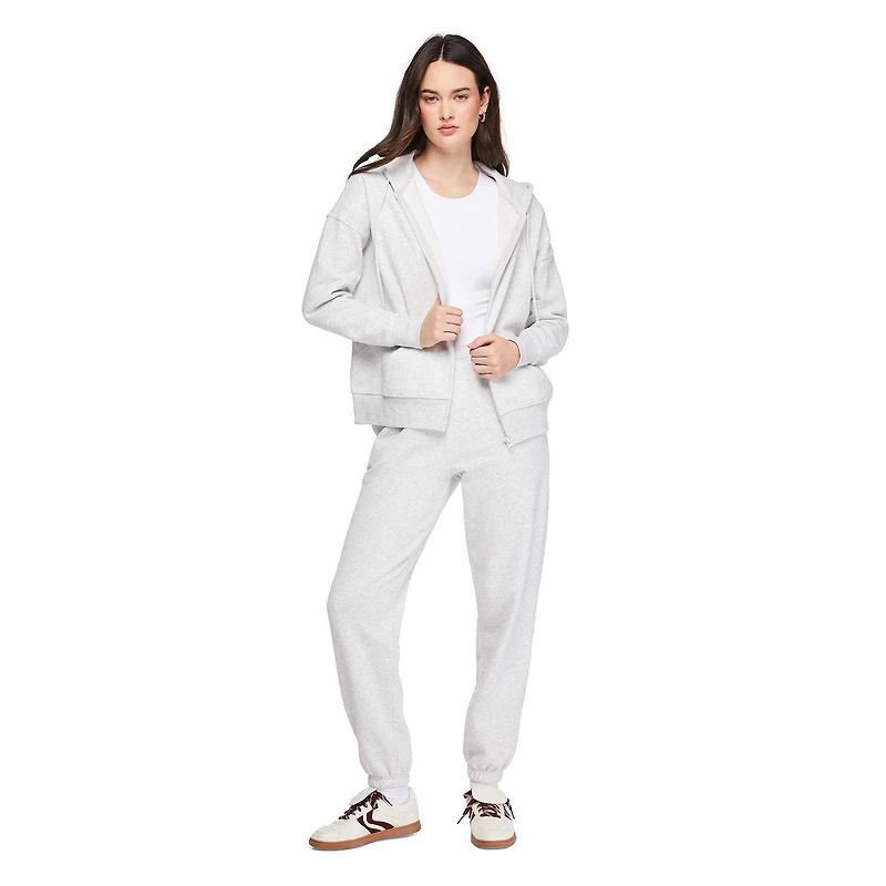 No Boundaries Women's Oversized Full Zip Hoodie