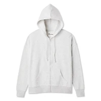 No Boundaries Women's Oversized Full Zip Hoodie