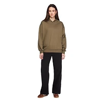 No Boundaries Women's Oversized Fleece Hoodie