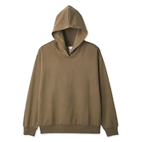 No Boundaries Women's Oversized Fleece Hoodie
