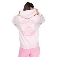 No Boundaries Women's Oversized Fleece Hoodie