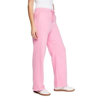No Boundaries Women's Wide Leg Sweatpant