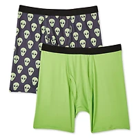 Athletic Works Boys' Performance Boxer Brief 2-Pack