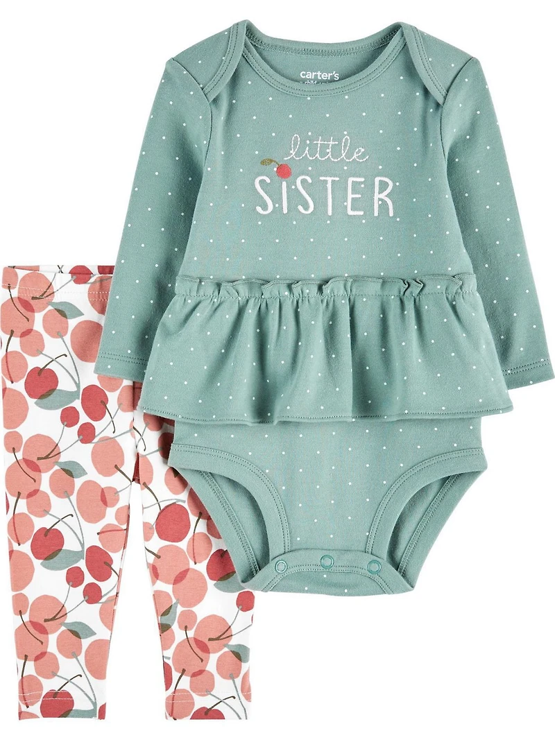 Ensemble pantalon pour bébé fille Carter's Child of Mine