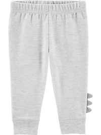 Carter's Child of Mine Newborn boys' 3-piece Set - Grey Green Dino