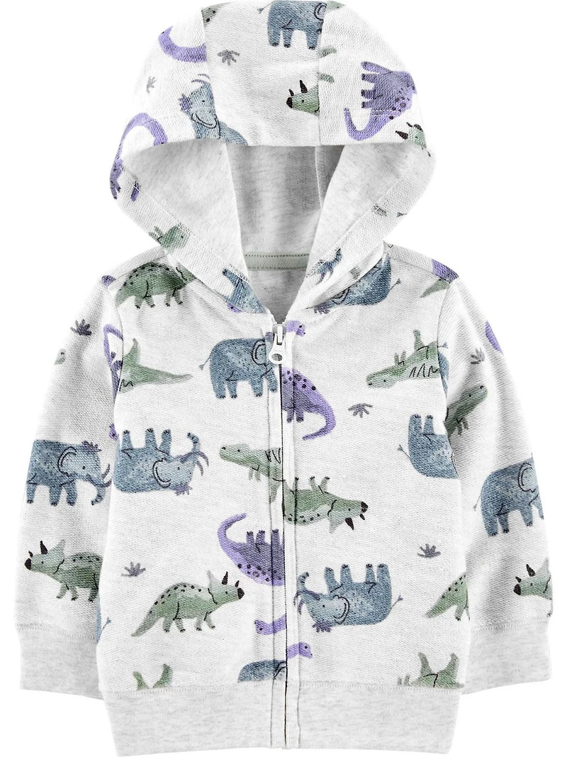Carter's Child of Mine Newborn boys' 3-piece Set - Grey Green Dino