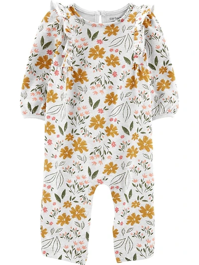 Carter's Child of Mine Newborn Girls' 1 piece - Heather Floral