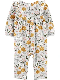 Carter's Child of Mine Newborn Girls' 1 piece - Heather Floral