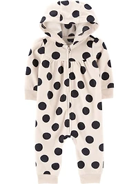 Tenue 1 pièce pour nouveau-né fille Carter's Child of Mine – Point noir