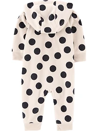 Tenue 1 pièce pour nouveau-né fille Carter's Child of Mine – Point noir