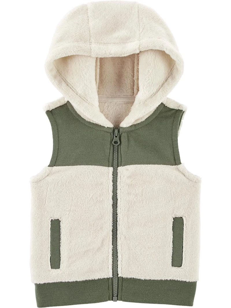 Carter's Child of Mine Infant Boys' Vest Set - Brown Stripes