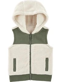 Carter's Child of Mine Infant Boys' Vest Set - Brown Stripes