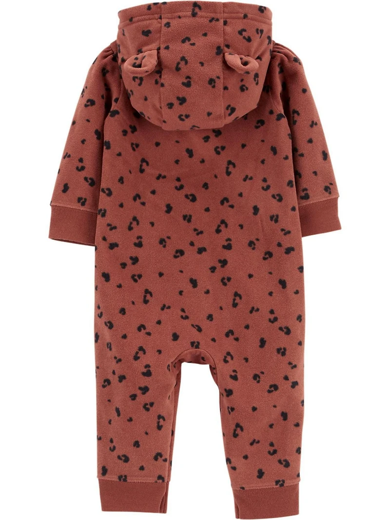 Carter's Child of Mine Newborn Girls' 1 piece - Animal Print