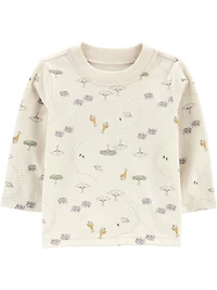 Carter's Child of Mine Newborn Boys' Overall Set - Olive Safari