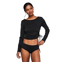 George Women's Long-Sleeve Side Tie Rashguard