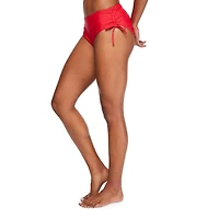 Culotte de bikini échancrée à motif noué sur les côtés George pour femmes