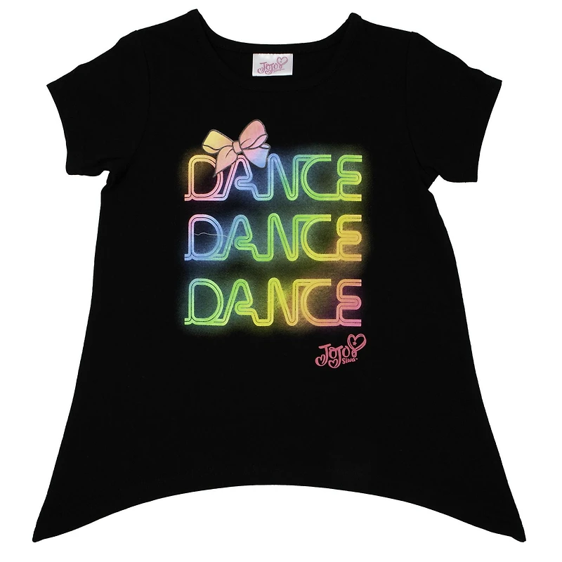 Jojo Siwa Tunic à manche courte pour filles