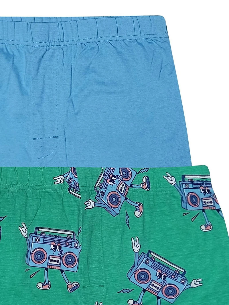 Short de nuit packet 2 en tricot - Adultes Hommes