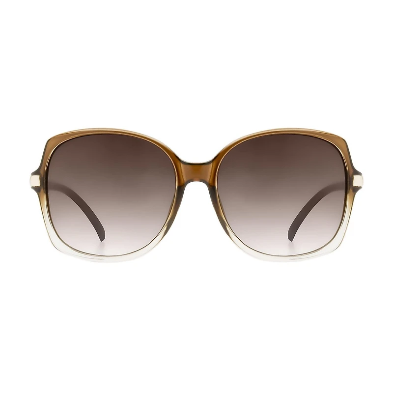 Lunettes de soleil enveloppantes marron TropicCal pour femmes