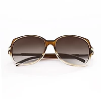 Lunettes de soleil enveloppantes marron TropicCal pour femmes