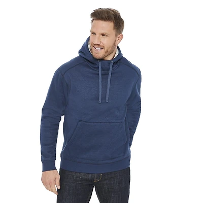 Chandail à capuchon avec doublure en sherpa George pour hommes