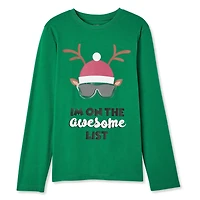 George Boys' Christmas Sound & Light-Up Patch Pullover