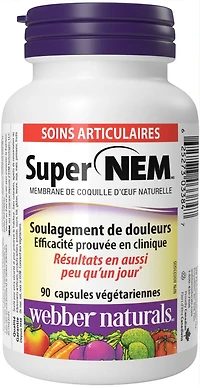 Webber Naturals® NEM 500 mg Natural Eggshell Membrn, 90 VEGETARIAN CAPSULE