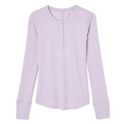 No Boundaries Women's Henley Tee