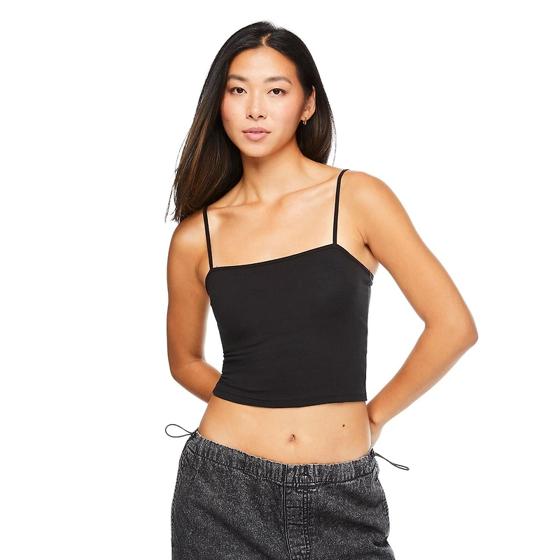 No Boundaries Women's Cropped Cami, Sizes XS-XXL