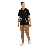 Ecko UNLTD sweat à capuche à manches courtes avec ruban adhésif pour hommes