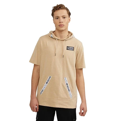 Ecko UNLTD Men’s Short Sleeve Hoodie With Tape
