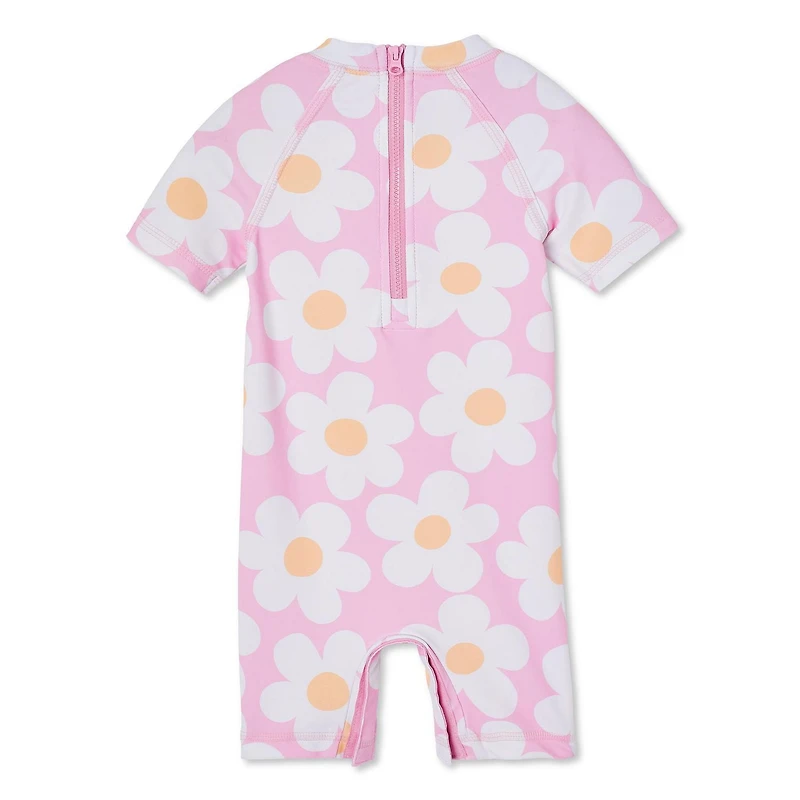 George Baby Girls' Rash Guard 1-Piece