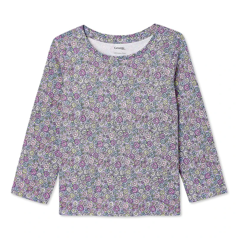 T-shirt à manches longues George pour petites filles