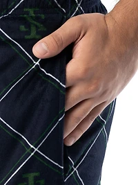 IZOD Men's Silky Fleece Sleep Pant, IZOD logo print
