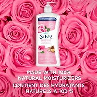 St. Ives Rose and Argan Oil Smoothing Body Lotion, 621 ml Body Lotion